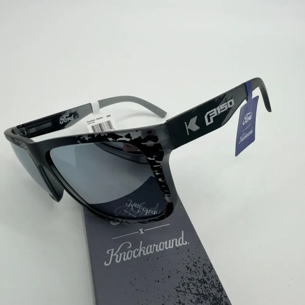 Knockaround Torrey Pines Frosted Splatter Ford F-150 Polarized Sunglasses 58-18